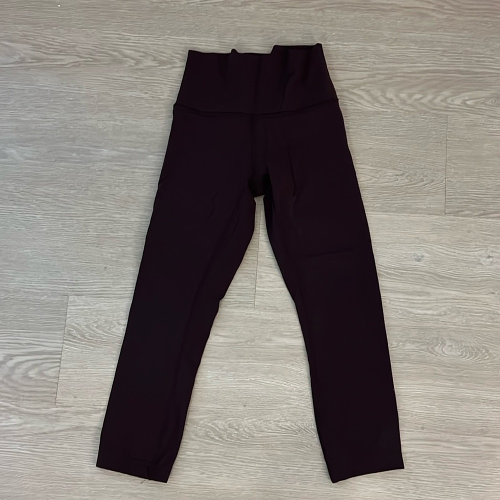 Lululemon Maroon Leggings - 4